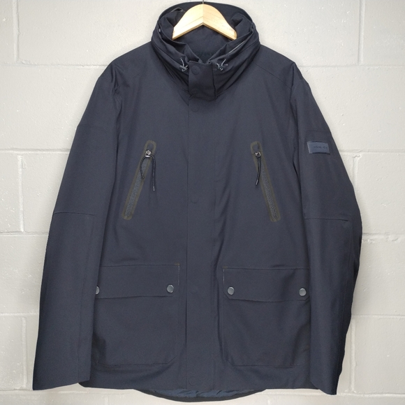 Michael kors puffer jacket Kors X Tech Hybrid Parka jacket $598 retail - Picture 1 of 17